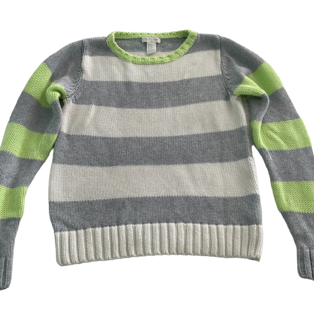 Forever 21. Girls. Size M. Green, gray, and white